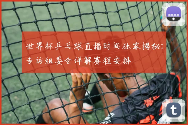 世界杯乒乓球直播时间独家揭秘:专访组委会详解赛程安排