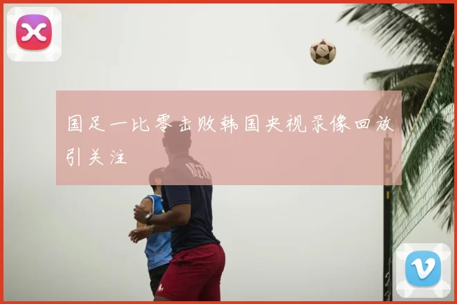 国足一比零击败韩国央视录像回放引关注