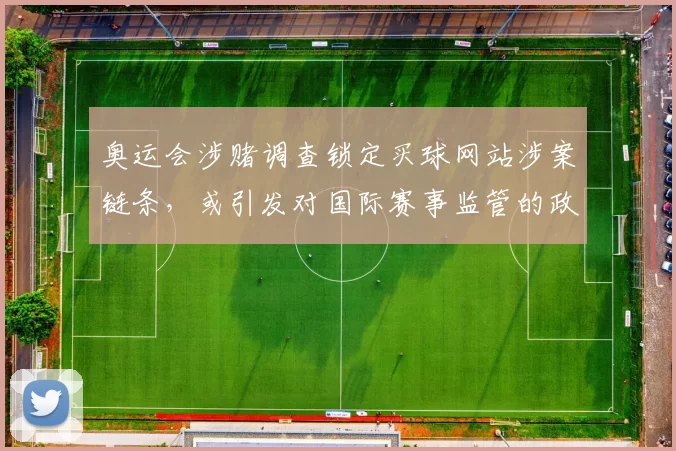 奥运会涉赌调查锁定买球网站涉案链条，或引发对国际赛事监管的政策调整