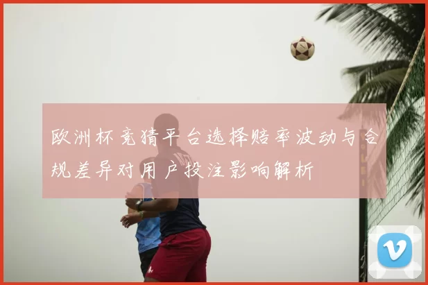 欧洲杯竞猜平台选择赔率波动与合规差异对用户投注影响解析