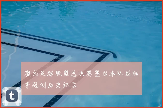 澳式足球联盟总决赛墨尔本队逆转夺冠创历史纪录